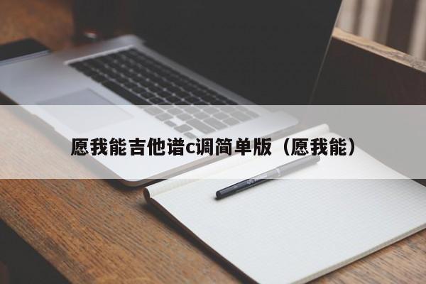 愿我能吉他谱c调简单版（愿我能）