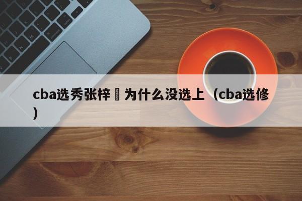 cba选秀张梓祎为什么没选上（cba选修）